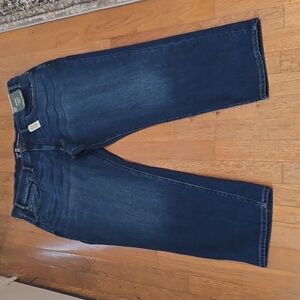 MUTUAL WEAVE BRAND MEN'S BIG AND TALL BLUE JEANS SIZE 46X30